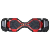 Hoverboard 8" Hummer Auto Self Balancing Wheel Electric Scooter with Built-In Bluetooth Speaker - Black   